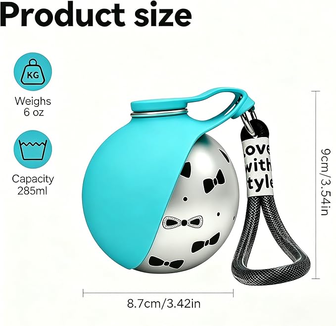 PetPulse™ 2-in-1 Dog Water Bottle & Bowl