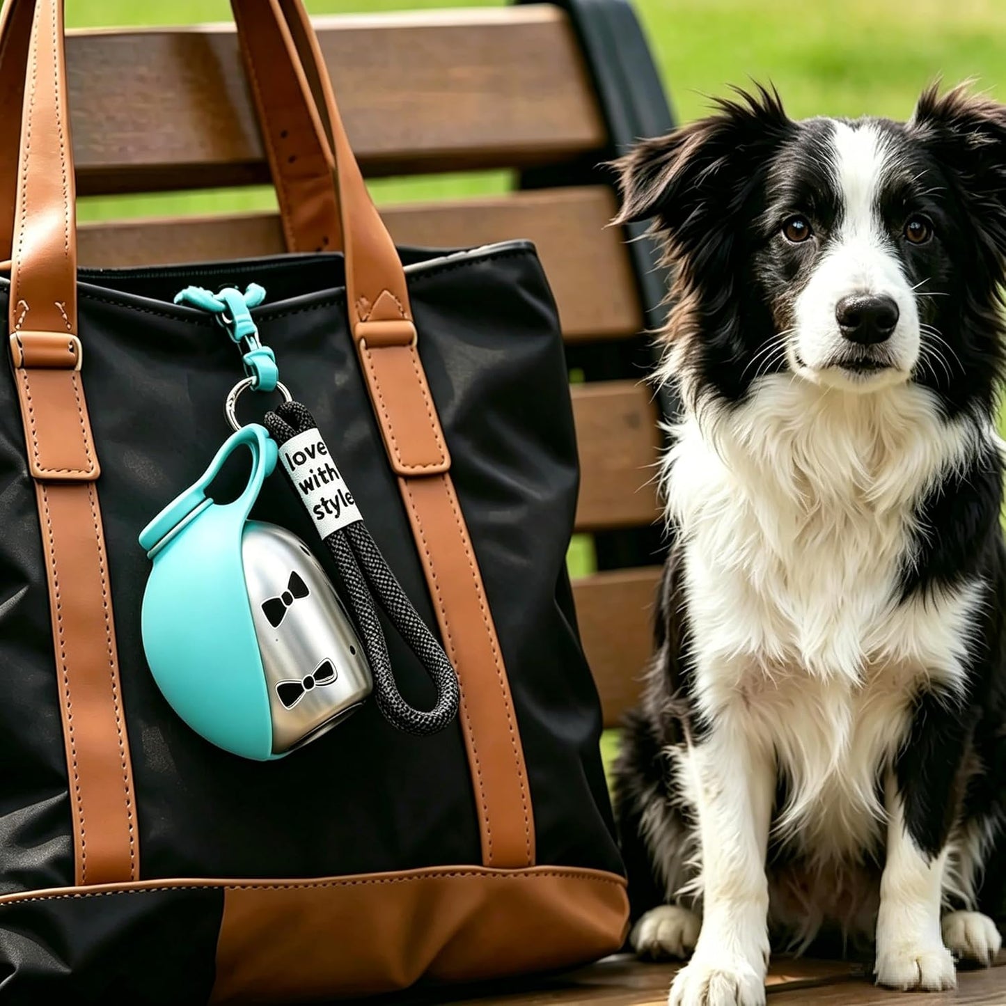 PetPulse™ 2-in-1 Dog Water Bottle & Bowl