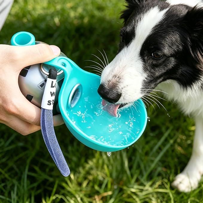 PetPulse™ 2-in-1 Dog Water Bottle & Bowl