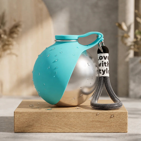 PetPulse™ 2-in-1 Dog Water Bottle & Bowl